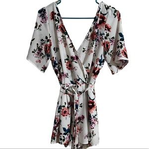 Floral Romper Size S